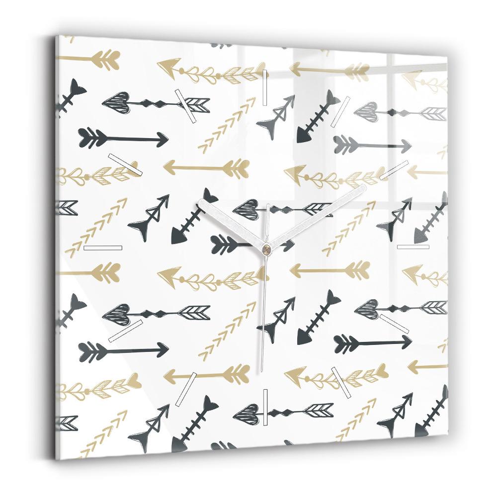 Szögletes üvegóra Geometrikus csípőminta