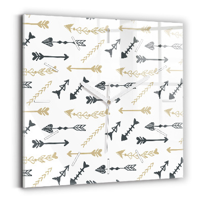 Szögletes üvegóra Geometrikus csípőminta