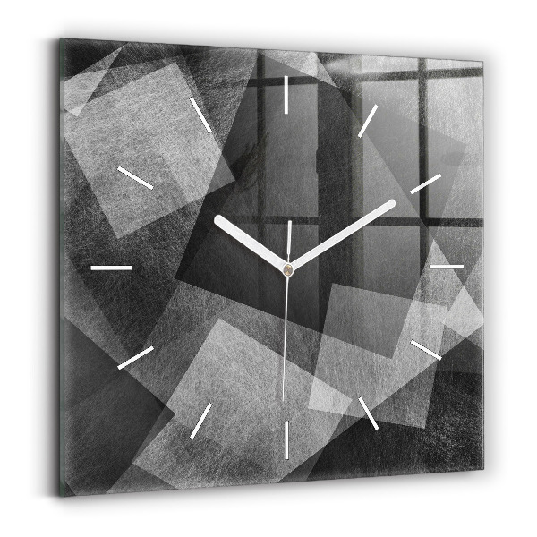 Szögletes üvegóra Geometrikus absztrakció