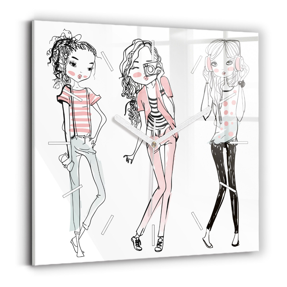 Szögletes fali üvegóra Női divat