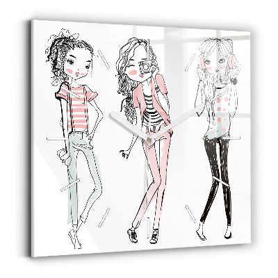 Szögletes fali üvegóra Női divat