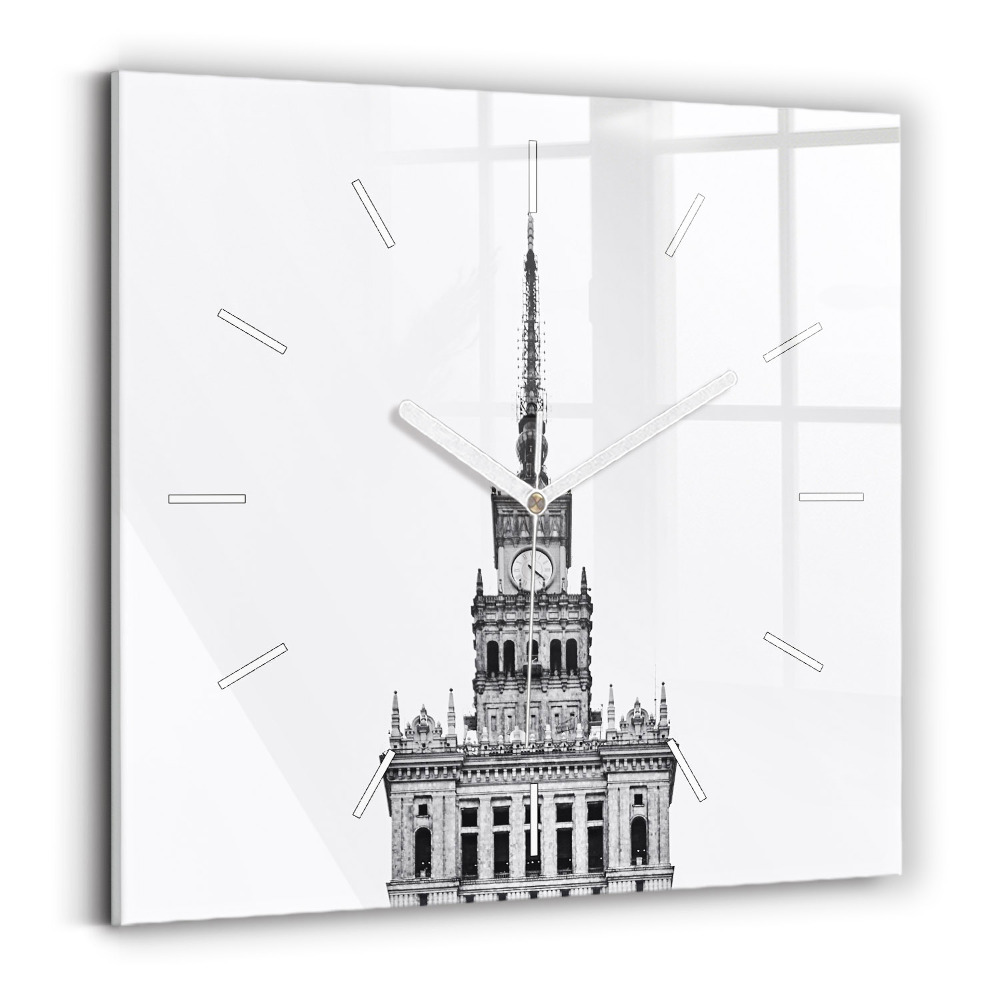 Szögletes üvegóra A Kultúra és Tudomány Palotája