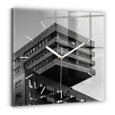 Szögletes üvegóra Építészet Amszterdamban