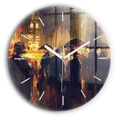 Kerek fali üvegóra Impresszionizmus a művészetben Piac