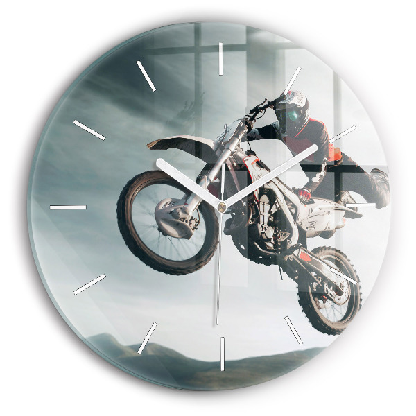 Kerek üvegóra Motorkerékpár Adrenalin stílus