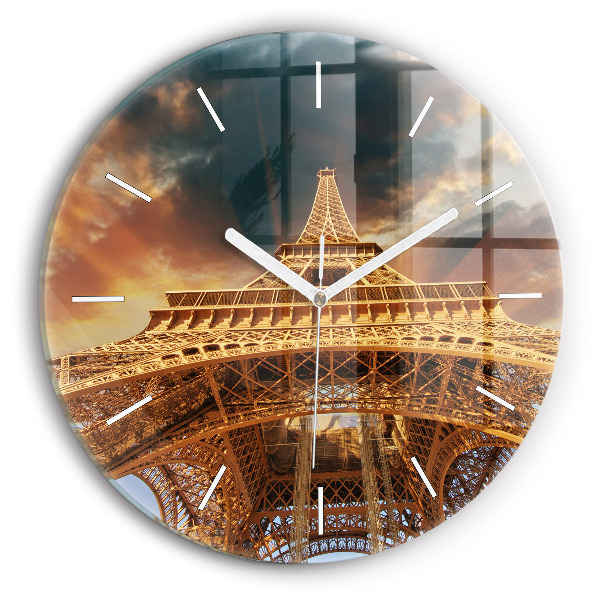 Kerek üvegóra Eiffel-torony