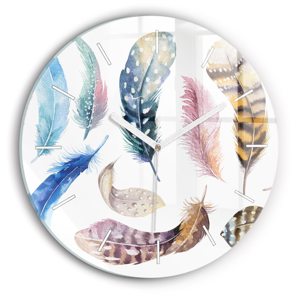 Kerek fali üvegóra Retro művészeti illusztráció