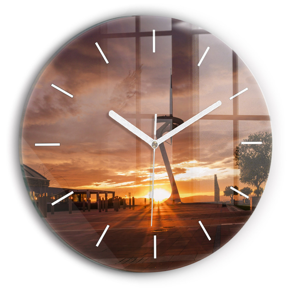 Kerek üvegóra Barcelonai Olimpiai Park