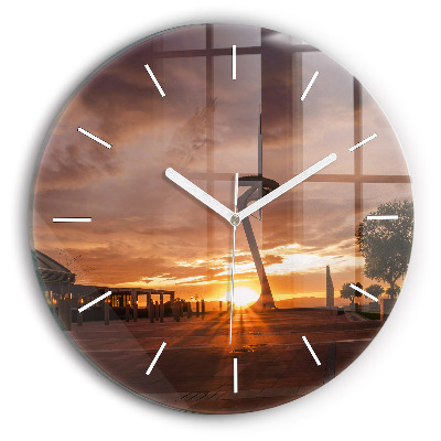 Kerek üvegóra Barcelonai Olimpiai Park