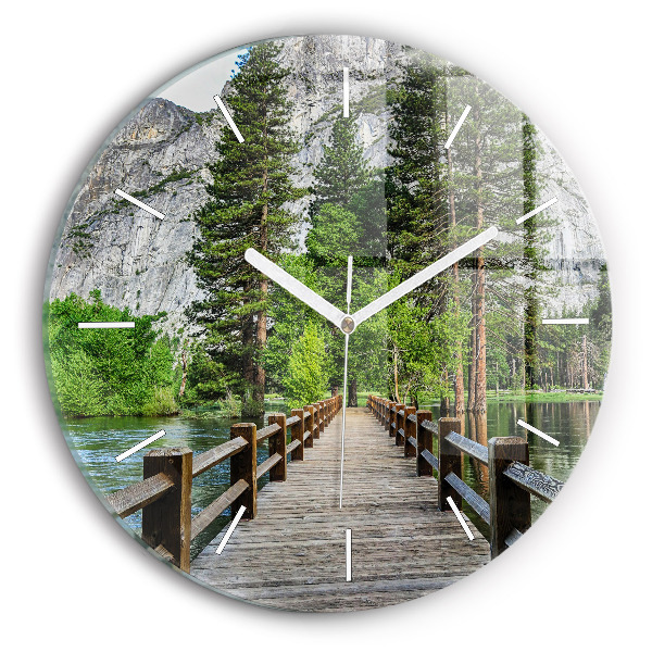 Kerek üvegóra Yosemite fahíd