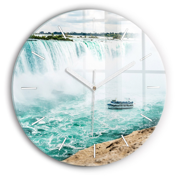 Kerek üvegóra Hajó és a Niagara
