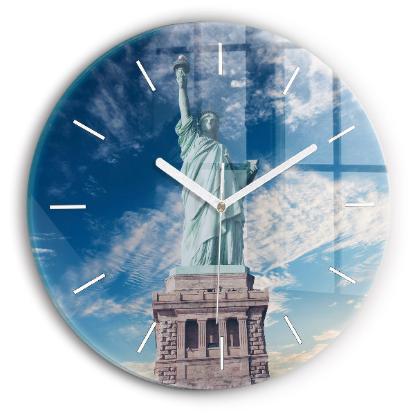 Kerek fali üvegóra Szabadságszobor New York