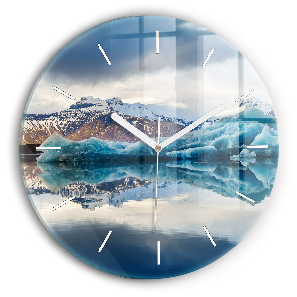 Kerek üvegóra Jokulsarlon tó Izland
