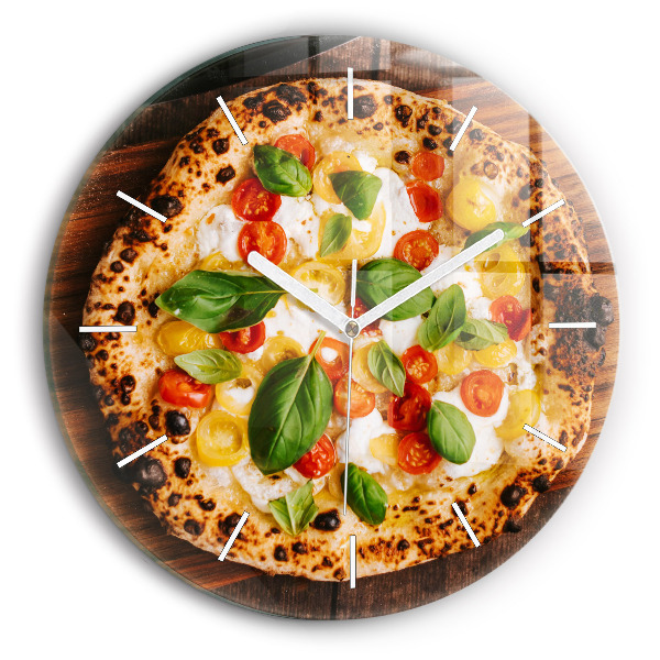 Kerek üvegóra Olasz pizza