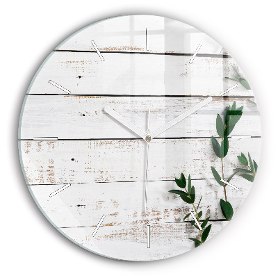 Kerek fali üvegóra Könnyű fadeszkák